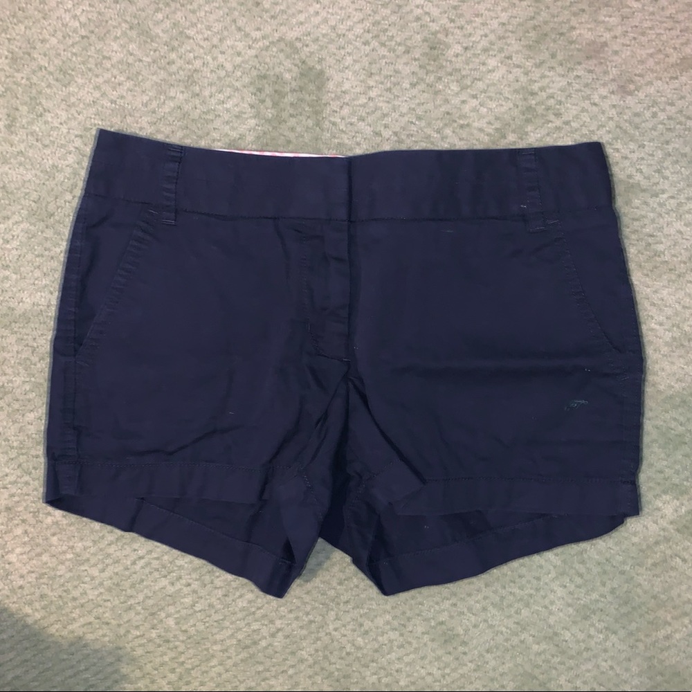 JCrew SUMMER CLEANOUT navy chino shorts